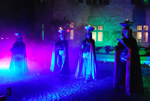 Bubenheimer Spieleland Halloween 2015 Feuershow