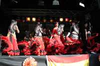 Showtanzgruppe Cingara  aus Simmerath Auftritt Alter Markt Stolberg goes Spain