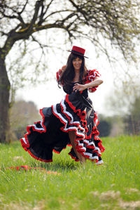 Flamenco oriental Hildegard Wirtz, Foto Krebs
